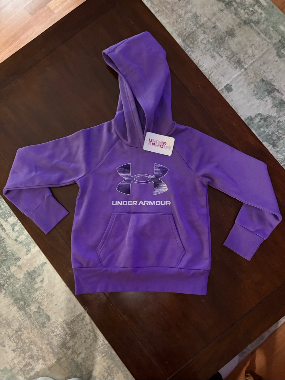 NWT Under Armour Rival Fleece Hoodie - Purple